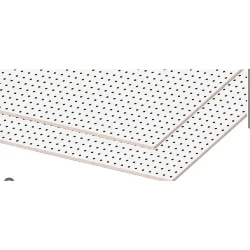 6 TABLEROS MADEFLEX PERFORADOS BLANCOS DE 3.6MM PORMATO 122X244