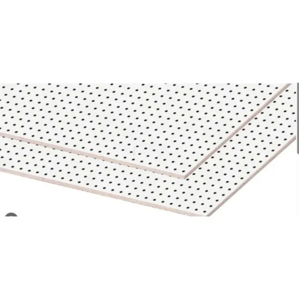 TABLEROS MADEFLEX PERFORADOS BLANCOS DE 3.6MM PORMATO 122X244